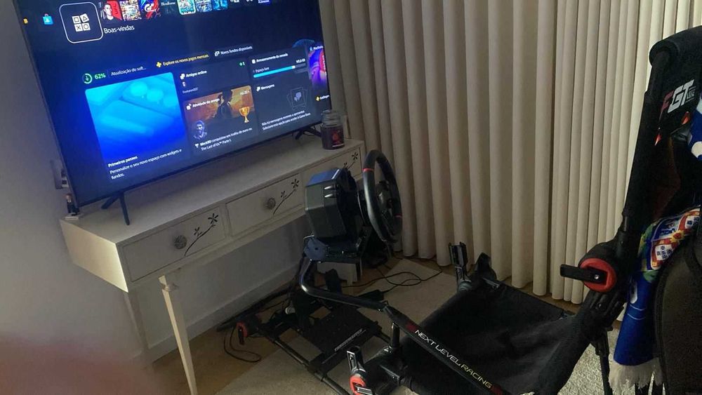 Setup sim racing gt lite + thrustmaster t598 ps5/pc