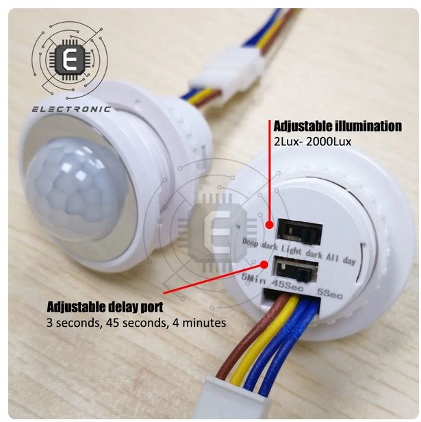Датчик руху 110-220V