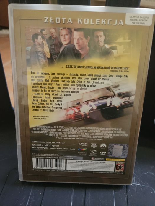 Włoska robota - DVD złota kolekcja stan idealny