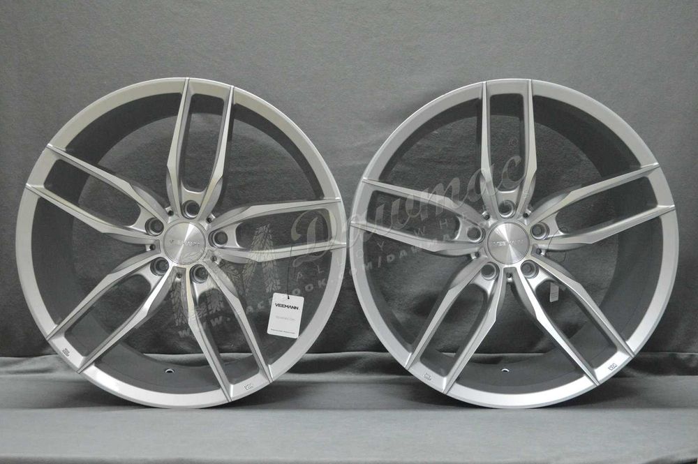 Felgi Veemann V-FS28 19" 8,5J ET35 + 9,5J ET43 5x120 Machined Silver