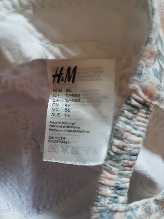 Czapka z daszkiem dla dziewczynki