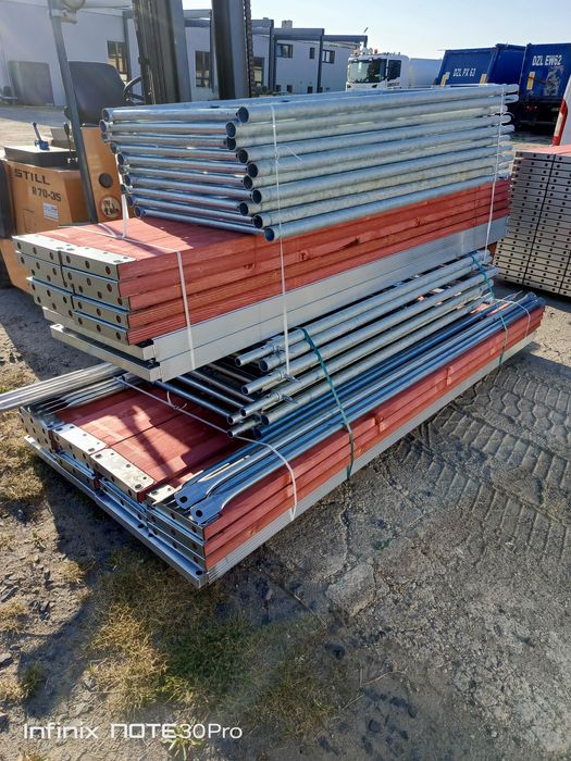 Rusztowanie 6x12.8m słupek rusztowania sys. plettac wyprzedaż