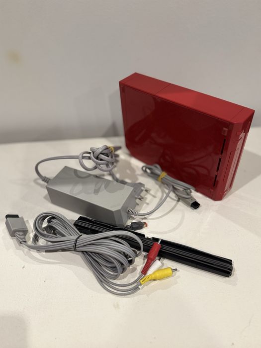 Nintendo wii vermelha