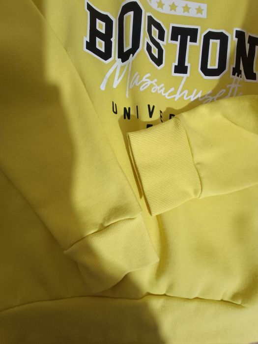 Żółta bluza dresowa firmy Primark używana rozmiar 32/34