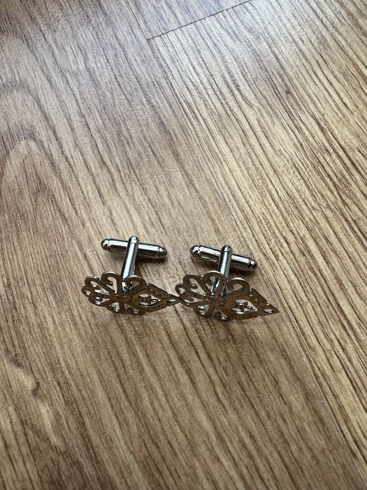 Spinki do mankietów góralskie parzenice metaloplastyka biżuteria