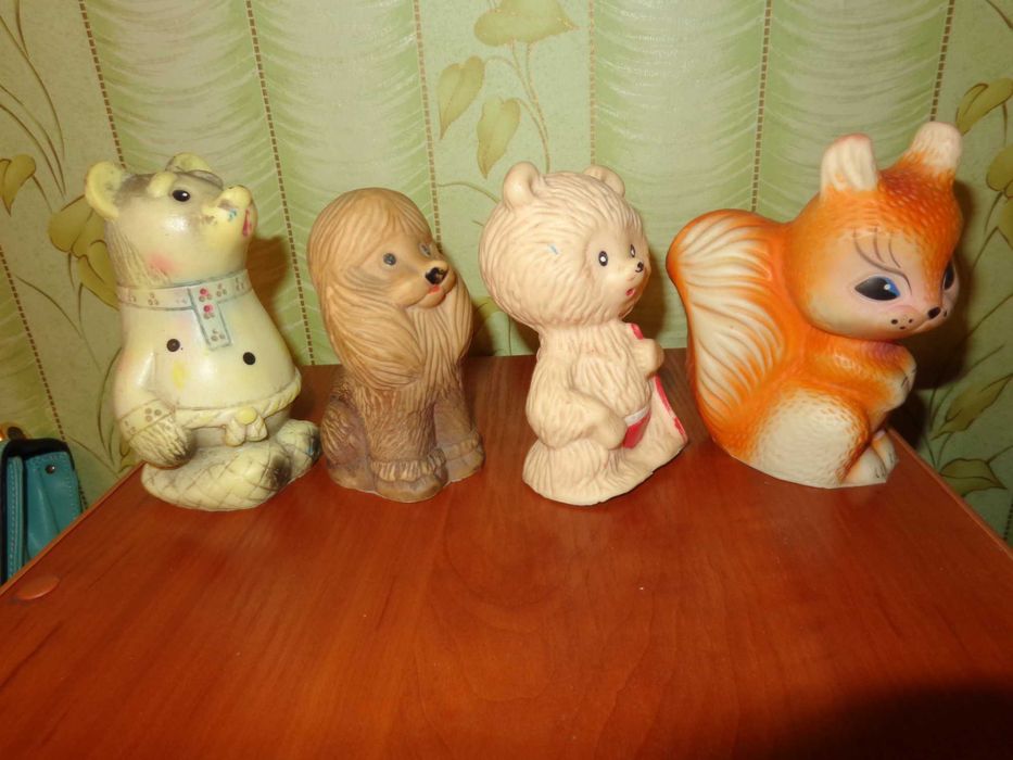 резиновые игрушки