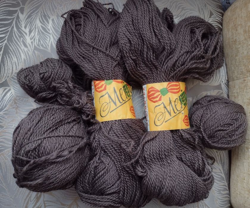 Włóczka wełna PRL "MERINA", "MERINOTEX" v