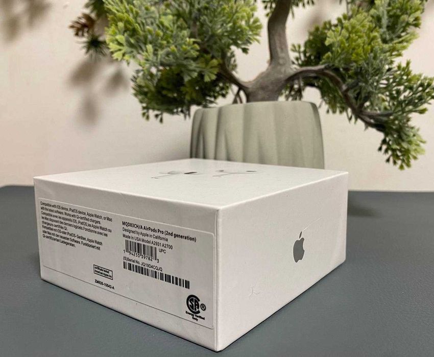 Наушники AirPods Pro 2 + Шумоподавление ЧЕХОЛ В ПОДАРОК ​​Apple