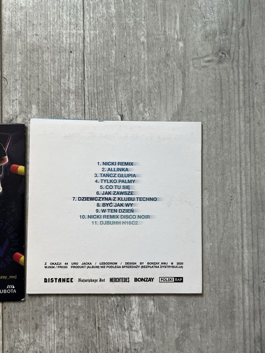 Zestaw płyt CD dyskografia Tede limitowana