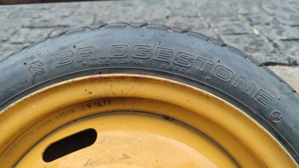 оригінальна докатка(запаска) Bridgestone Nissan