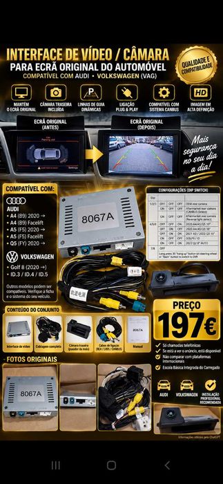 Câmera kit. Pro. 197€. Oportunidade