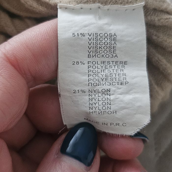 Bluzka z dzianiny wiskozowej Bluoltre