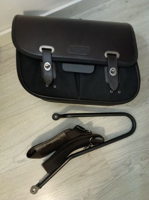 Alforge TRIUMPH + Suporte Esquerdo