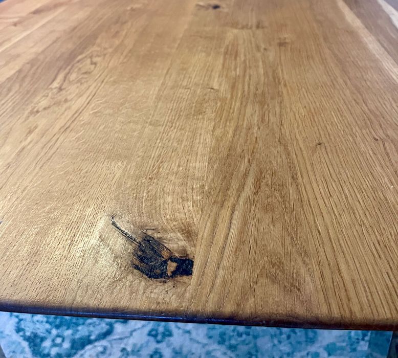 Mesa Kare Design Symphony Oak Chrome 180x90