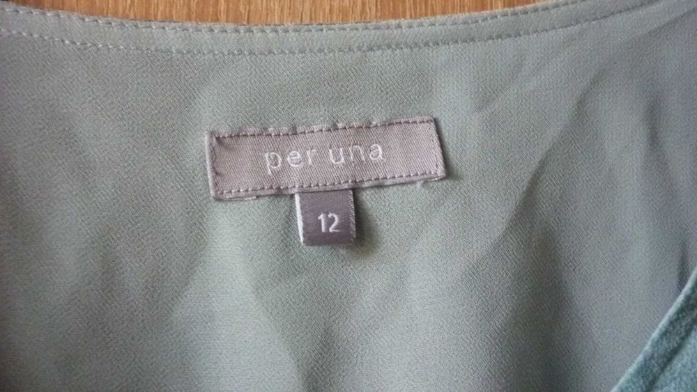 Per Una- damska jedwabna bluzka  r; S/M