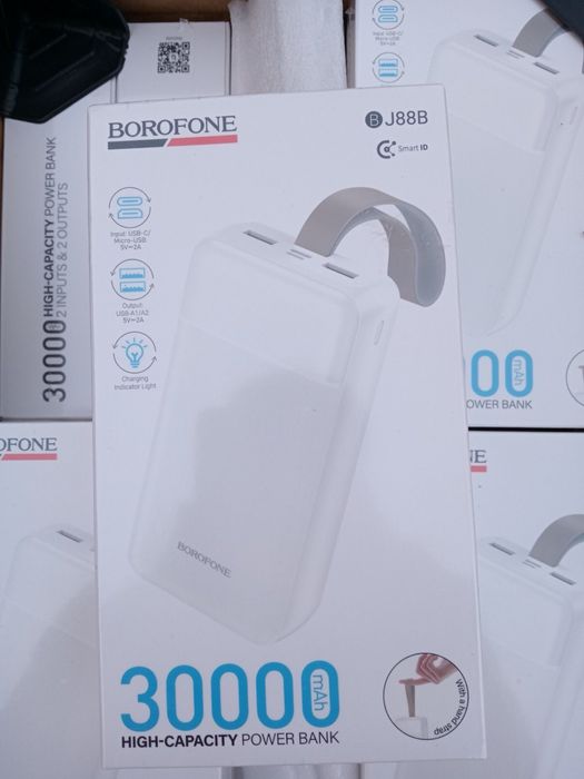 Повербанк Borofone,Hoco 30000mAh Велике надходження від виробника