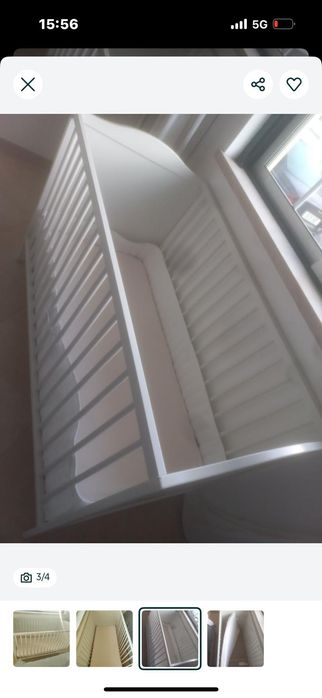 Cama de bebé como nova