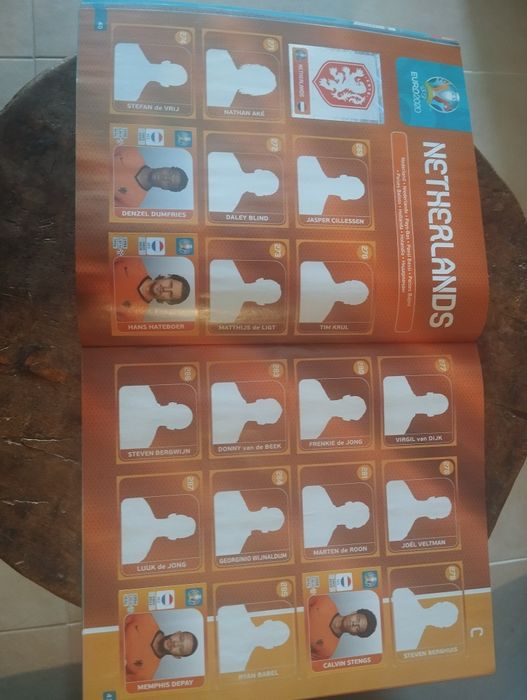 Caderneta do Euro 2020
Já com cerca de 120 cr