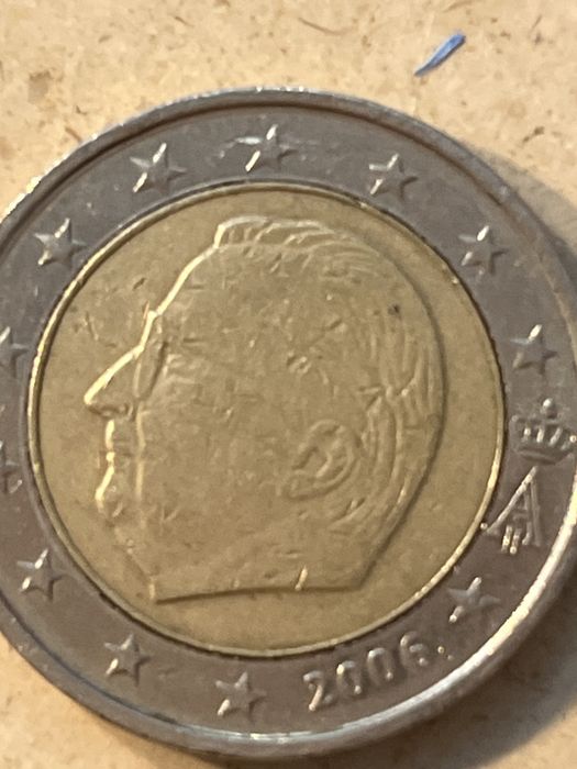 Moeda de 2€ da Belgica de 2006