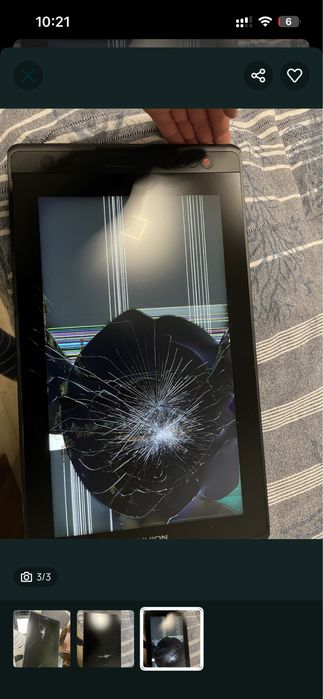 Tablet Huion kanvas 16 uszkodzony