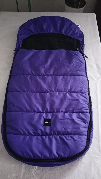 Śpiworek do wózka fioletowy