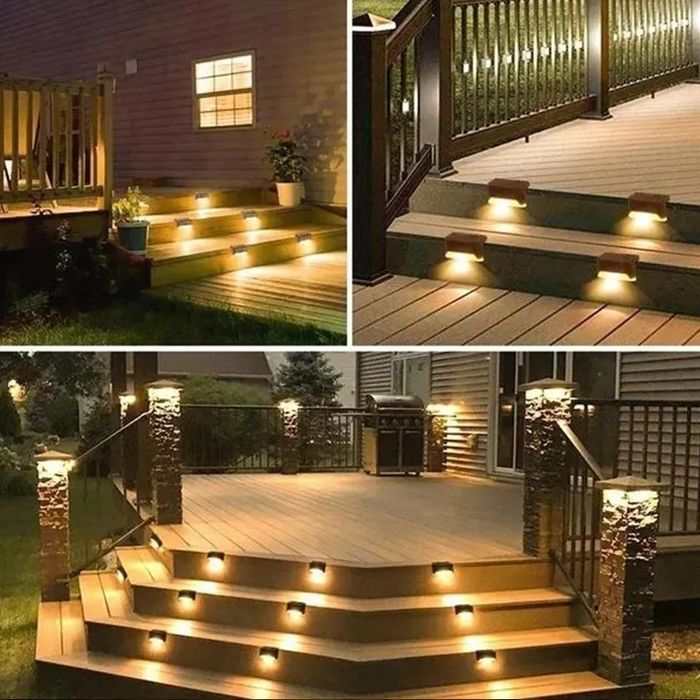 Led solar exterior
