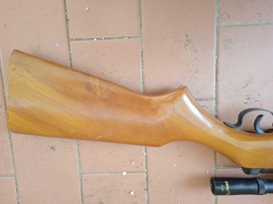 Pressão de Ar Carabina 5.5 mais 22 caixas de chumbos