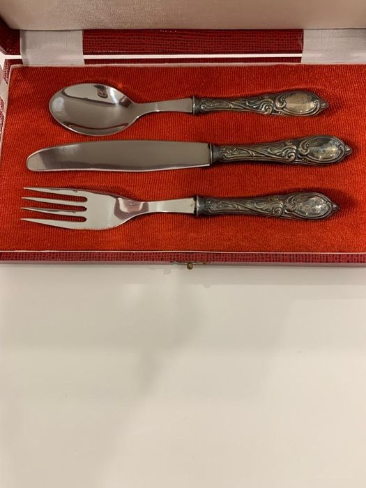 Conjuntos talheres de prata