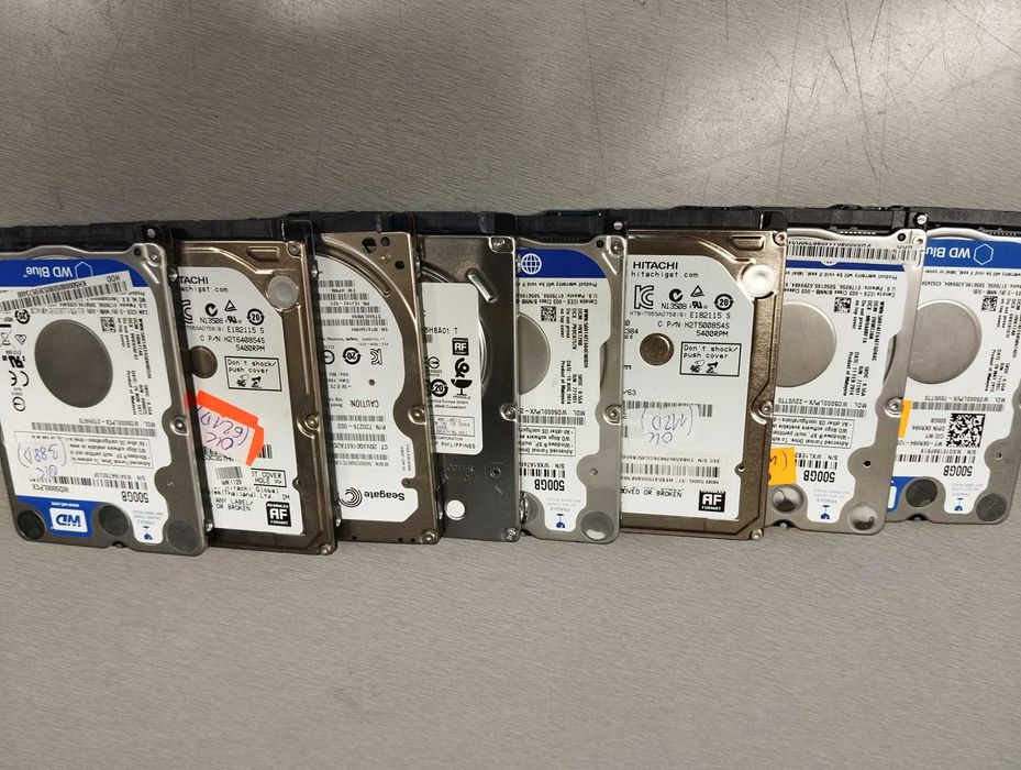 dysk twardy HDD sata 2,5" 500gb sprawne testowane