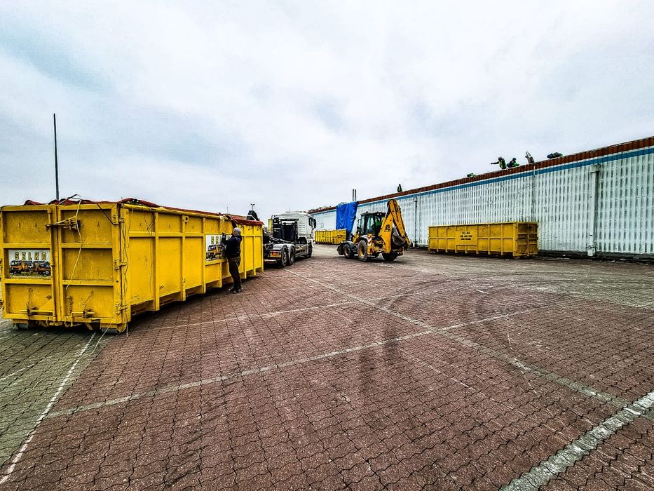 NAJLEPSZA CENA I JAKOŚĆ Wywóz odpadów gruzu kontenery hakowe skipy kp