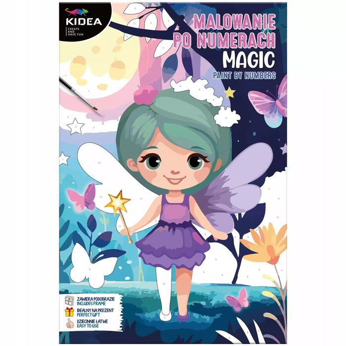 Obraz malowanie po numerach Magic Kidea