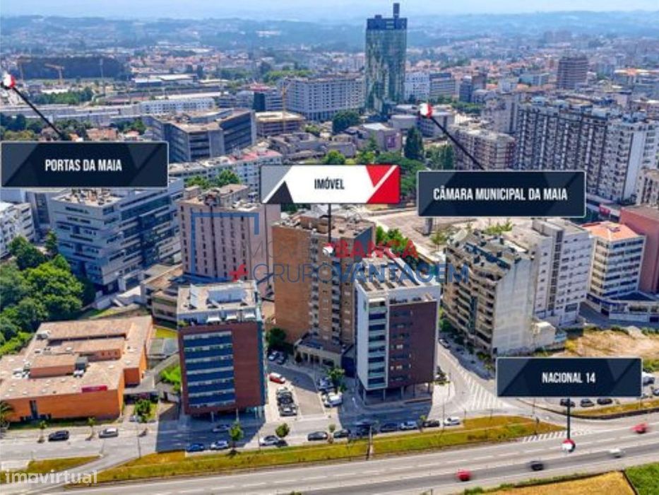 Apartamento T3 No Centro Da Maia