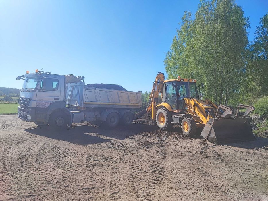 usługi koparka koparko-ładowarka JCB3CX