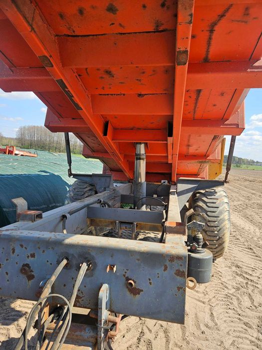 Przyczepa skorupowa Demarest 10 ton NOWE OPONY I FELGI