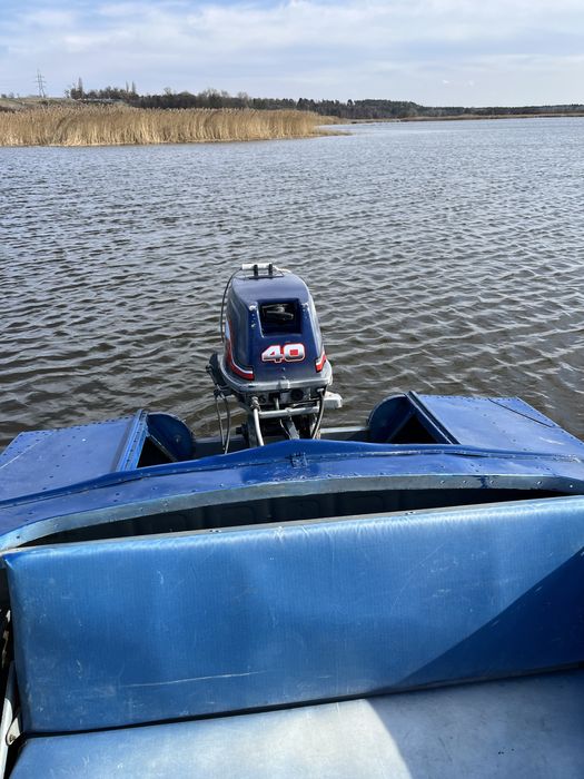 Човен Прогрес 2 + Suzuki DT40 + лафет можливий обмін