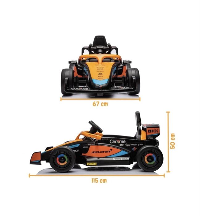 Carinho a bateria mclaren f1 urgente