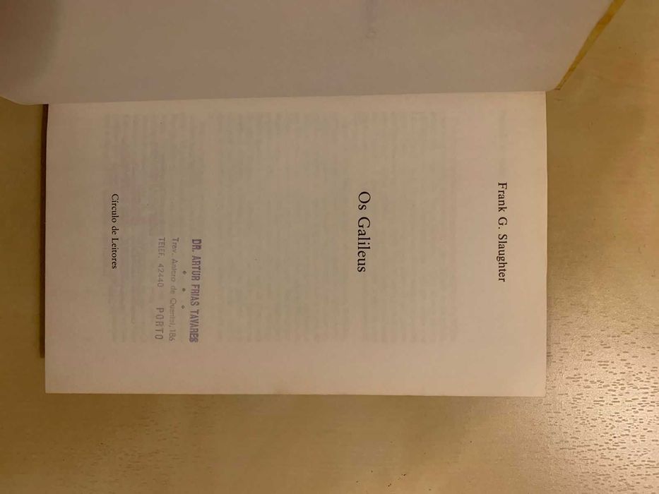 Os Galileus - Frank G. Slaughter