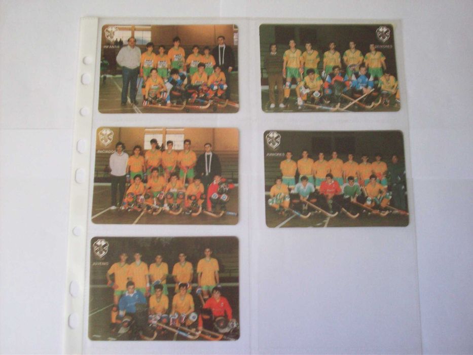 Lote Calendários de 1985/1997-Clubes Portugueses