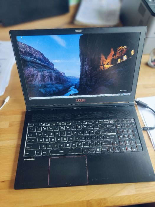 MSI GS63 Stealth VR laptop