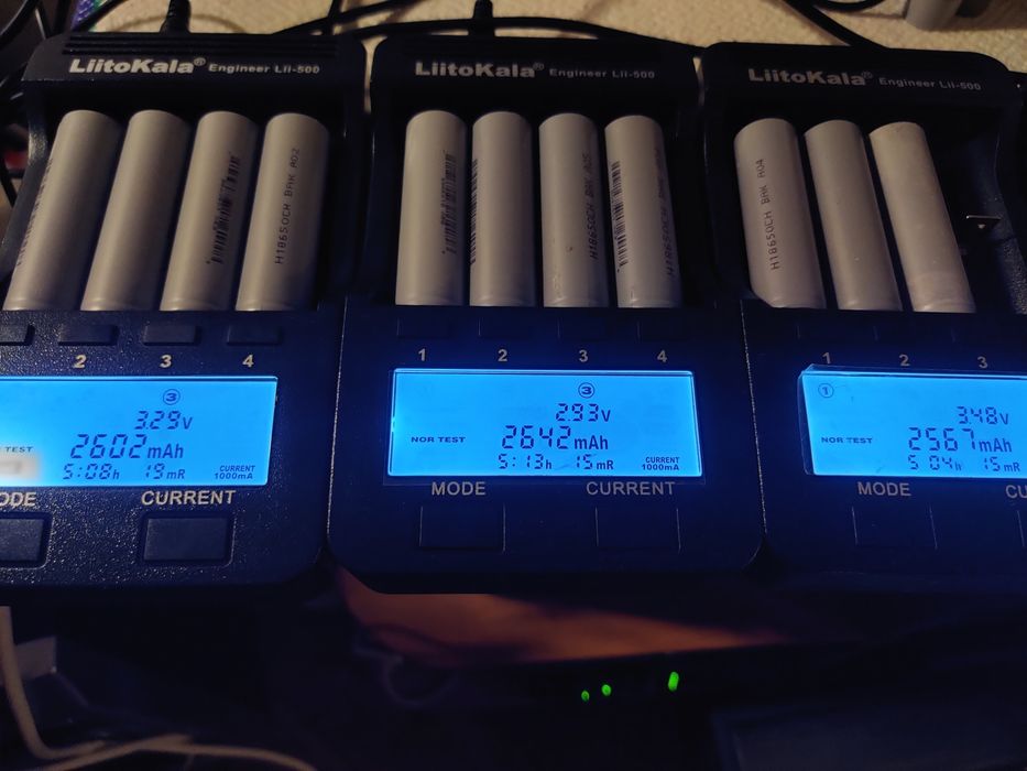 18650 2900мАч 10А  Протестовані та підписані Високотокові та інші акум
