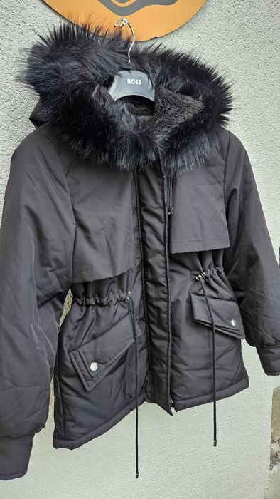 Nowa kurtka ocieplana petite roz 2xs