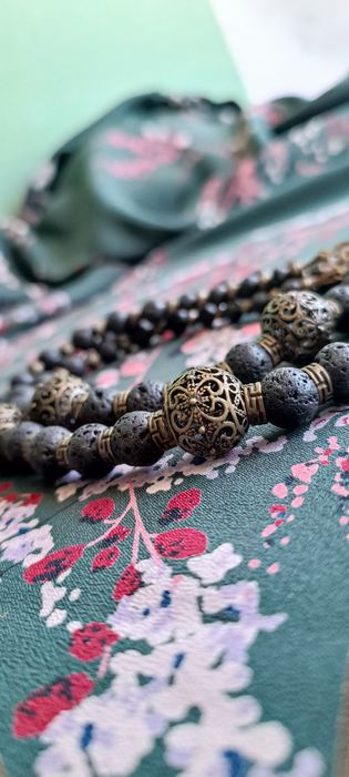 Намисто "Затишна ніч" в українському стилі