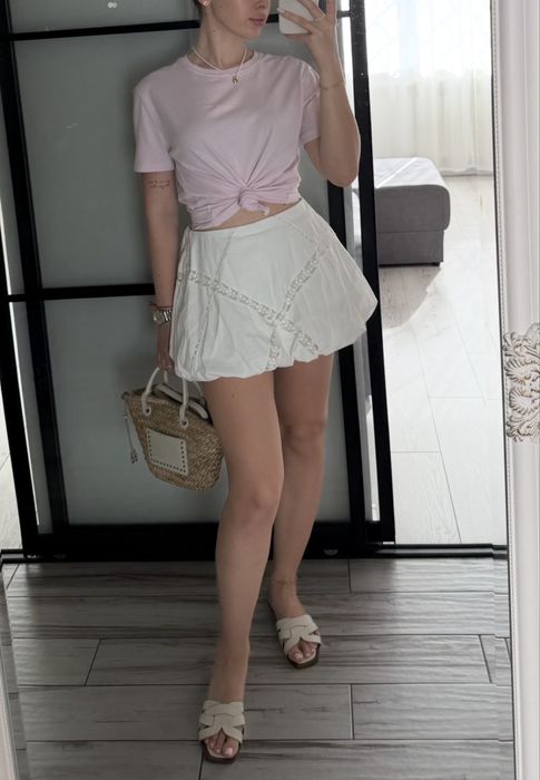 Спідниця Zara біла