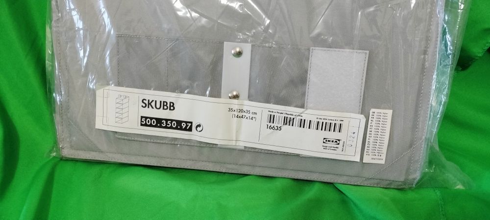Organizador de Roupa IKEA SKUBB - Novo e Ideal para Armários