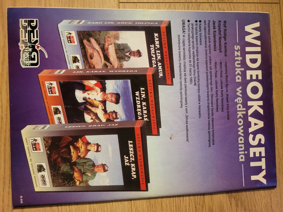 Retro WIADOMOŚCI WĘDKARSKIE 12/1994 | Świąteczne Wydanie | Unikat