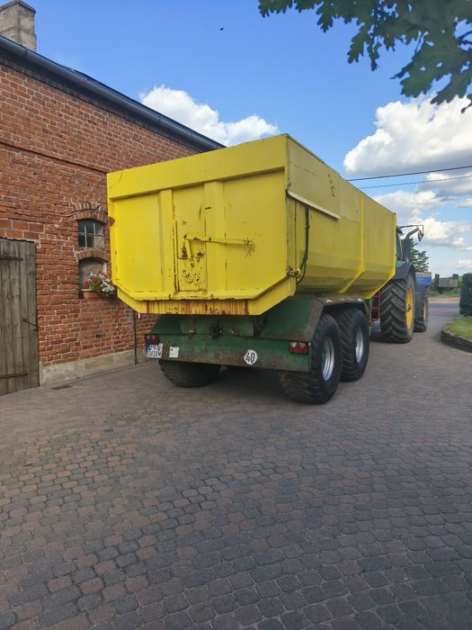 Przyczepa skorupowa tandem 20 ton
