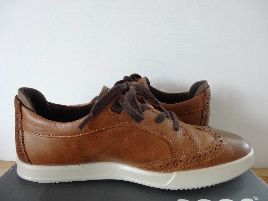 Buty ECCO COLLIN roz 43 Skóra Półbuty Męskie