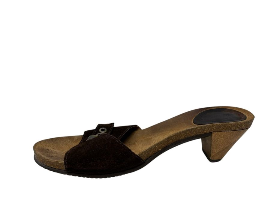 Klapki skorzane School rozmiar 40