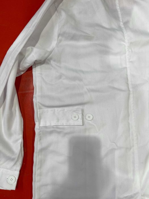 Bata de de trabalho para Homens e Mulheres, Estudantes, branca - M
