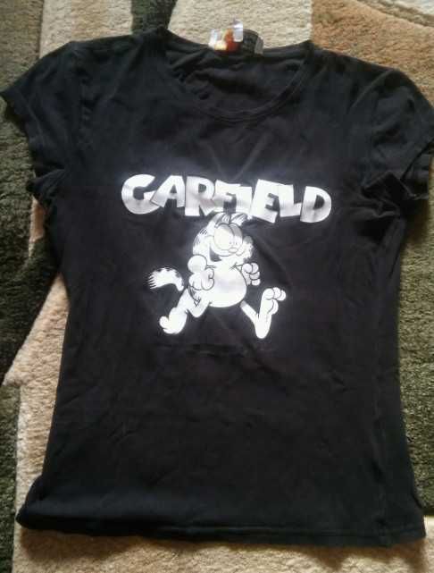 Garfield oryginalny t-shirt M Garfield & Odie